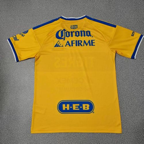 Fan Version 2026-2027 Tigres UANL Home Soccer Jersey Football Shirt