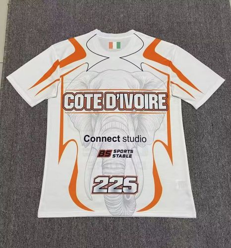 Fan Version 2026 Ivory Coast White Soundgasm Shirt Côte d'Ivoire Soccer Jersey