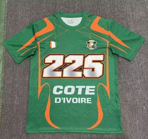 Fan Version 2026 Ivory Coast Green Soundgasm Shirt Côte d'Ivoire Soccer Jersey
