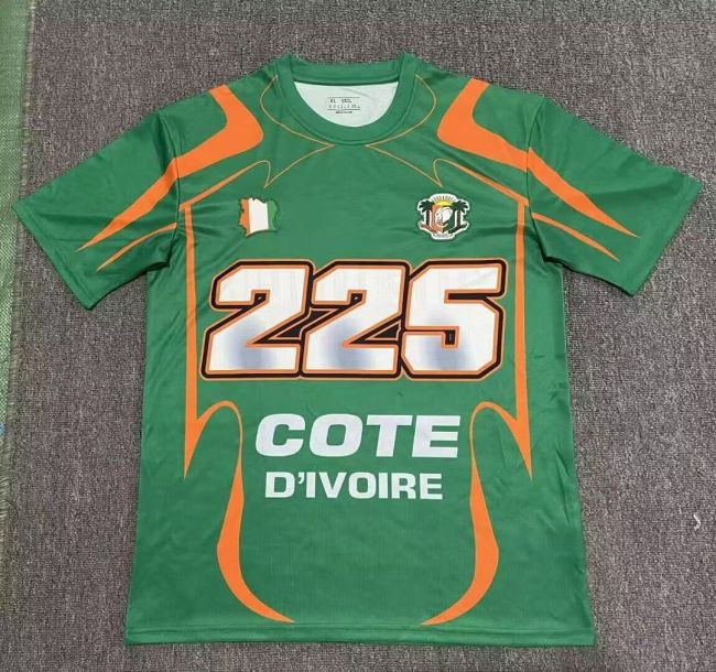 Fan Version 2026 Ivory Coast Green Soundgasm Shirt Côte d'Ivoire Soccer Jersey