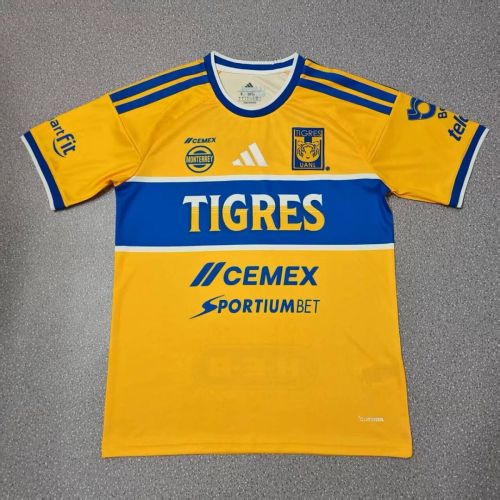 Fan Version 2026-2027 Tigres UANL Home Soccer Jersey Football Shirt