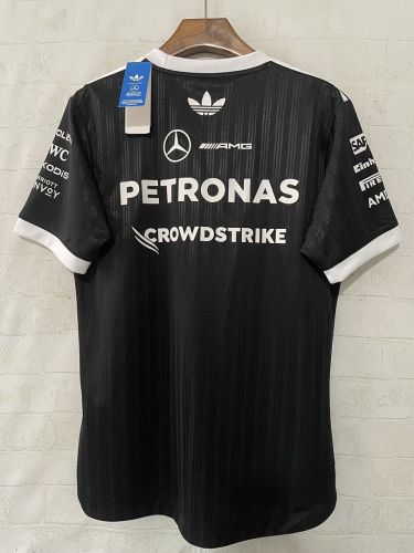 Player Version Mercedes 2026-2027 Black Racing Jersey T-shirt