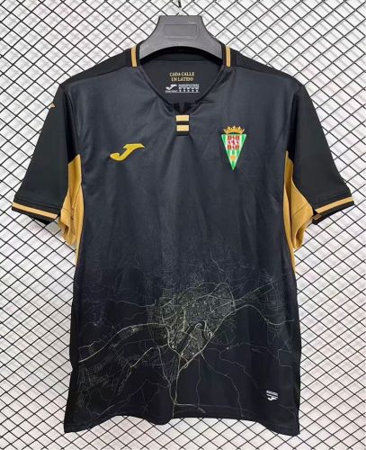 Fan Version 2026-2027 Córdoba Away Black Soccer Jersey Cordoba Football Shirt