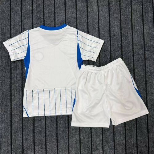 Youth Uniform Kids Kit 2026-2027 Brighton & Hove Albion Away White Soccer Jersey Shorts Child Football Set