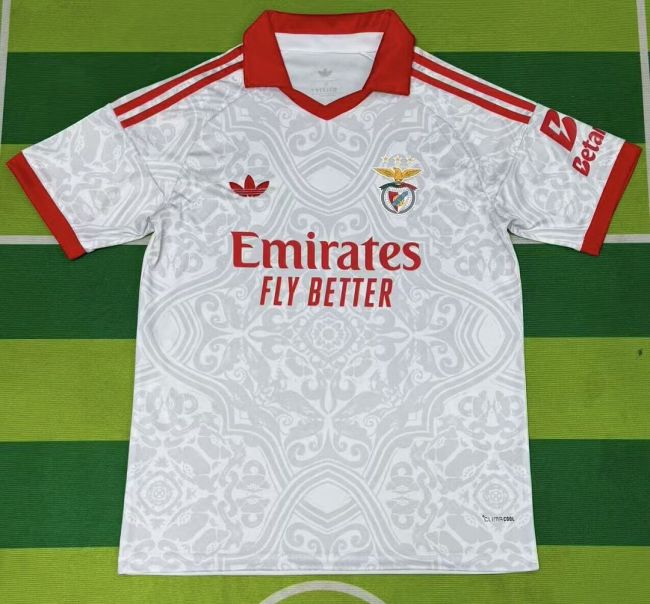 Fan Version 2026-2027 Benfica Away White Soccer Jersey Football Shirt