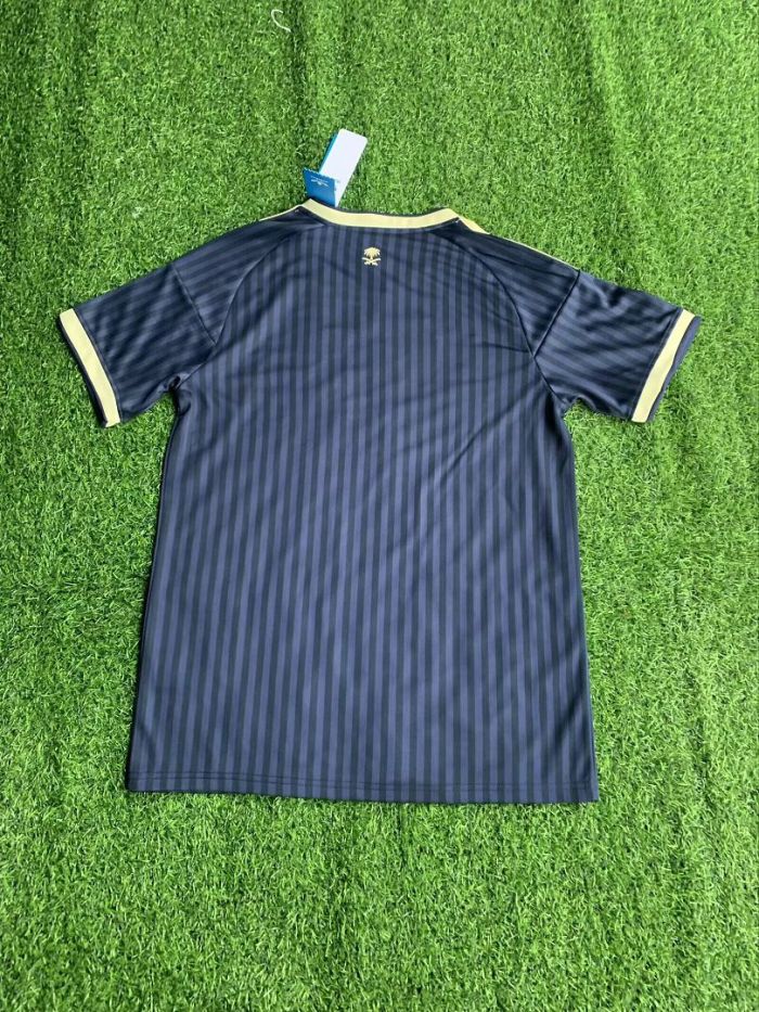 Fans Version 2025-2026 Al Nassr Away Dark Blue Soccer Jersey Riyadh Victory Football Shirt