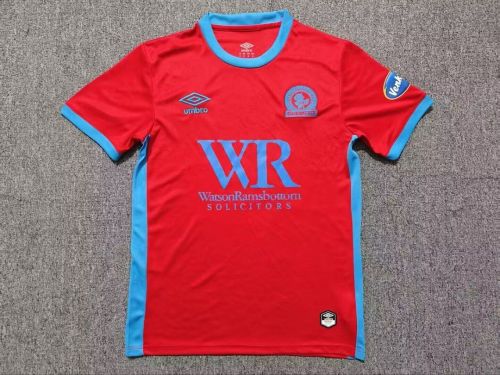 Fans Version 2026-2027 Blackburn Rovers Away Red Soccer Jersey Football Shirt