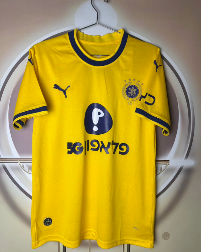 Fans Version 2026-2027 Maccabi Tel Aviv Home Soccer Jersey Football Shirt