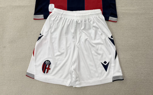 Fan Version 2026-2027 Bologna Home Soccer Shorts Football Shorts