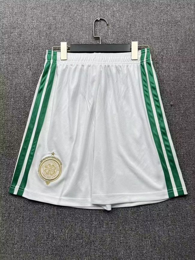 Fan Version 2026-2027 Celtic Home Soccer Shorts Football Shorts
