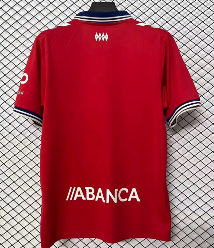 Fans Version 2026-2027 Celta de Vigo Third Away Red Soccer Jersey Football Shirt