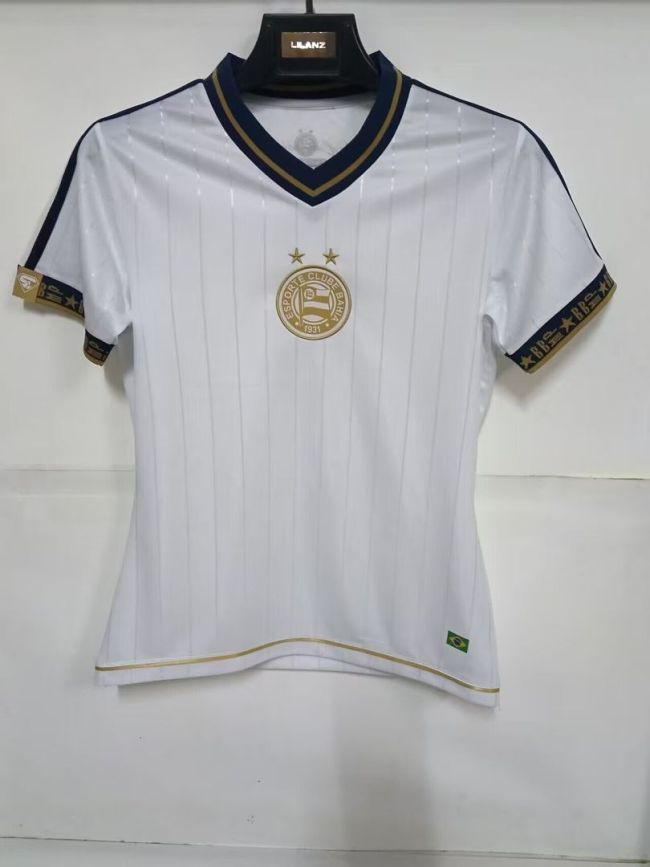 Women 2026-2027 Bahia White Soccer Jersey Girl Football Shirt