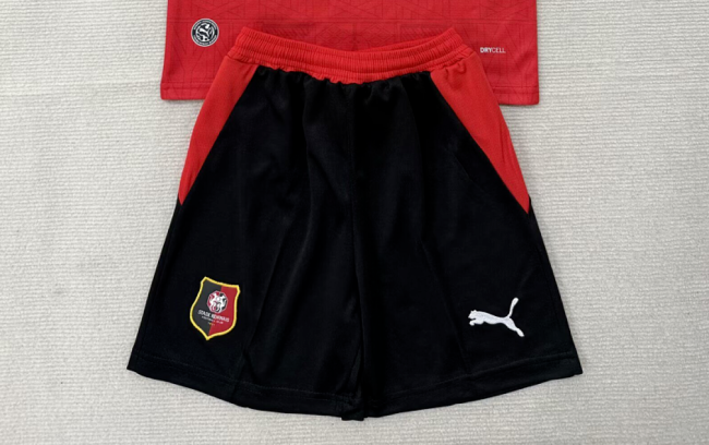 Fan Version 2026-2027 Stade Rennais Home Soccer Shorts Football Shorts