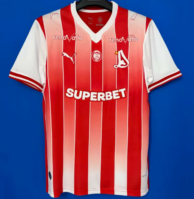 Fans Version 2026-2027 Dinamo București Home Soccer Jersey Dinamo 1948 Football Shirt