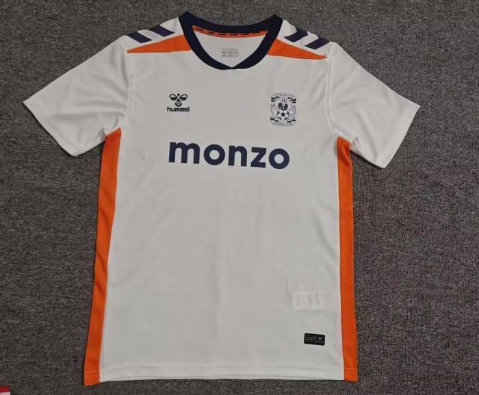 Fans Version 2026-2027 Coventry City Away White Soccer Jersey Football Shirt