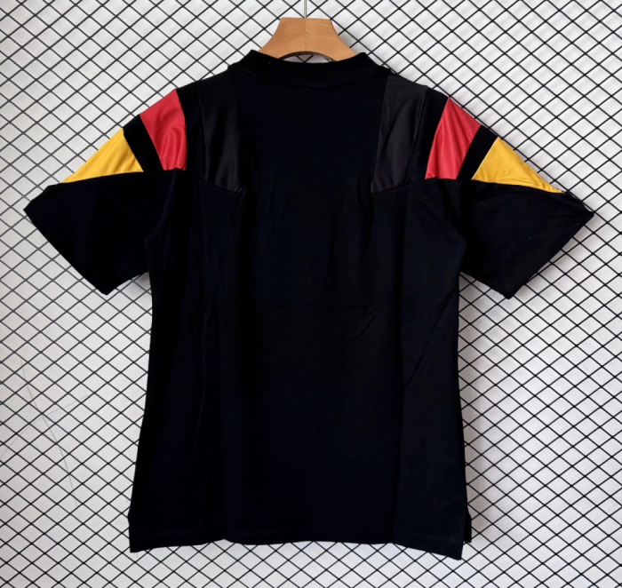 Fan Version 2026 Germany Black Cotton Soccer Jersey Football Shirt