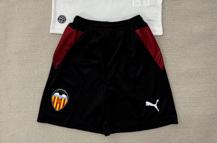 Fan Version 2026-2027 Valencia Home Soccer Shorts Football Shorts