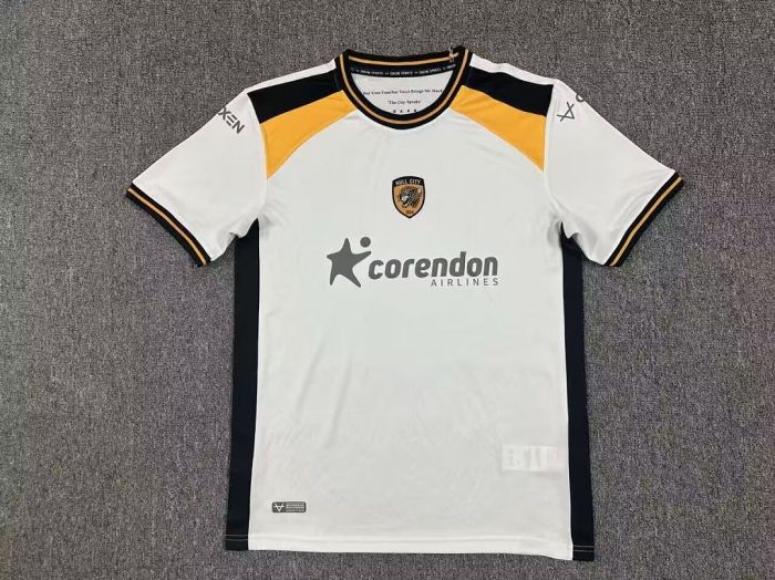 Fans Version 2026-2027 Hull City Away White Soccer Jersey Football Shirt