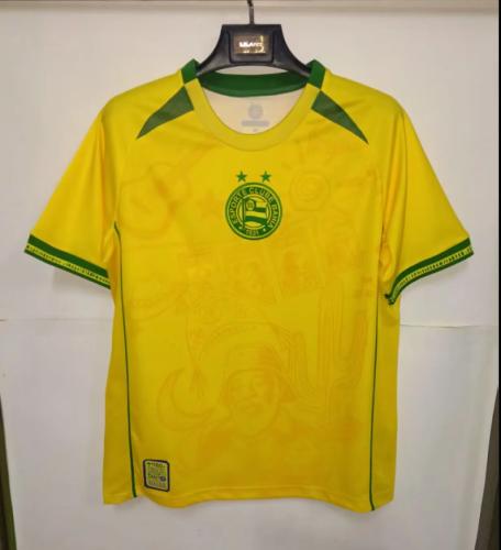 Fan Version 2026-2027 Bahia Yellow Soccer Jersey Football Shirt