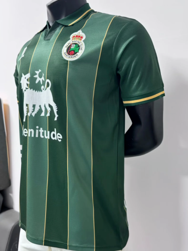 Fan Version 2026-2027 Racing de Santander Away Green Soccer Jersey Football Shirt