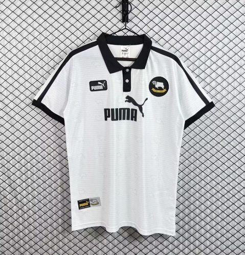 Retro Jersey 1997-1999 Derby County Home Soccer Jersey Vintage Football Shirt