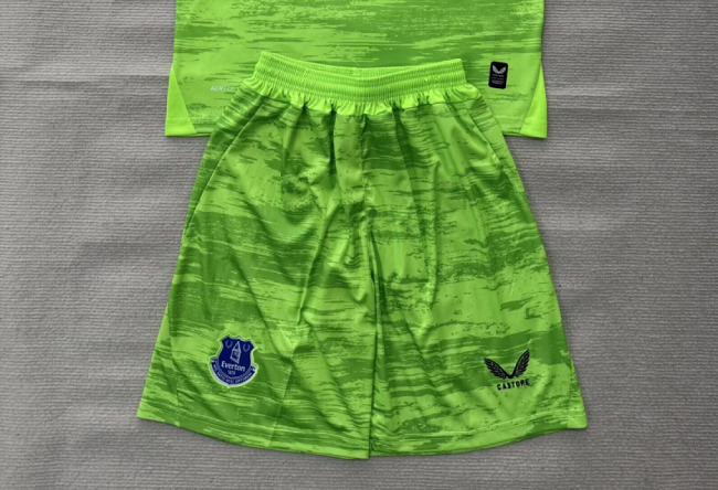 Fan Version 2026-2027 Everton Green Goalkeeper Soccer Shorts Football Shorts