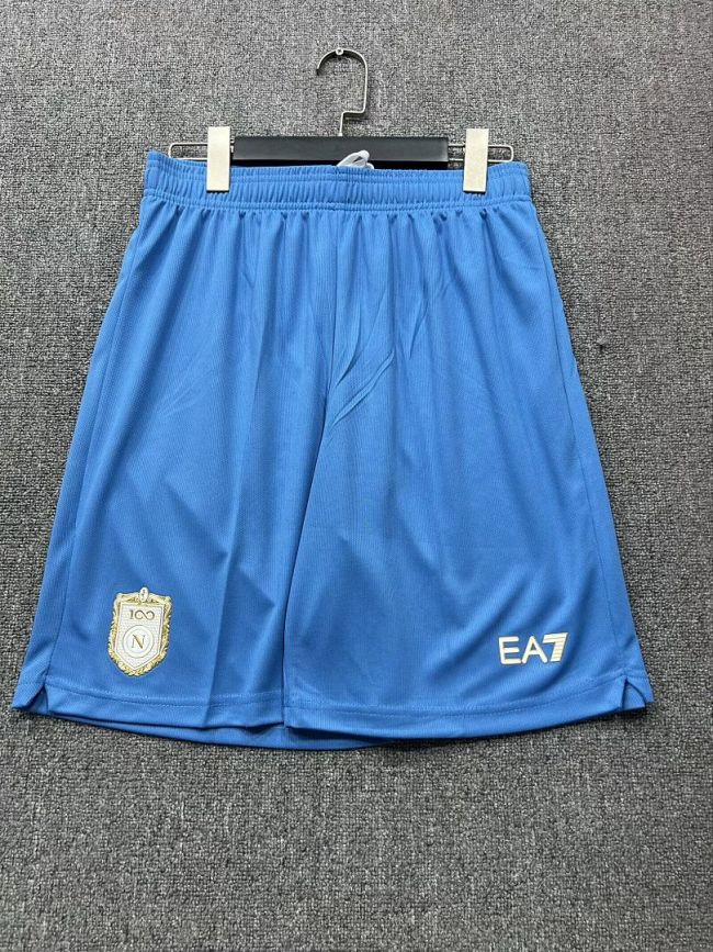 Fan Version 2026-2027 Napoli Home Soccer Shorts Napoles Football Shorts