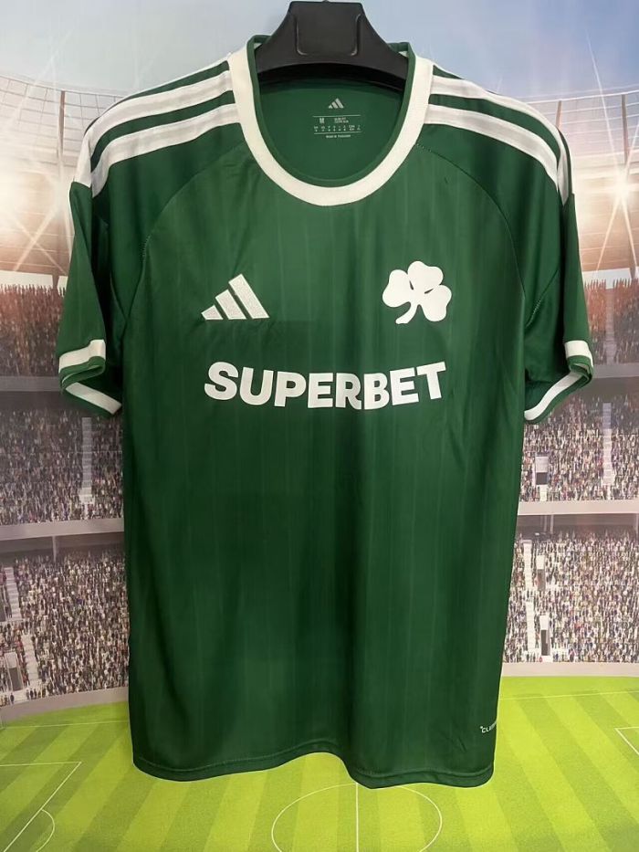 Fan Version 2026-2027 Panathinaikos Home Soccer Jersey Football Shirt