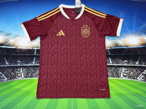 with 2 Stars Fan Version 2026 Spain Red Special Version Soccer Jersey España Camisetas de Futbol
