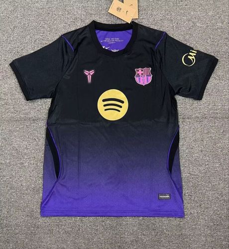 Barca Camisetas de Futbol Fans Version 2026-2027 Barcelona Away Purple Soccer Jersey