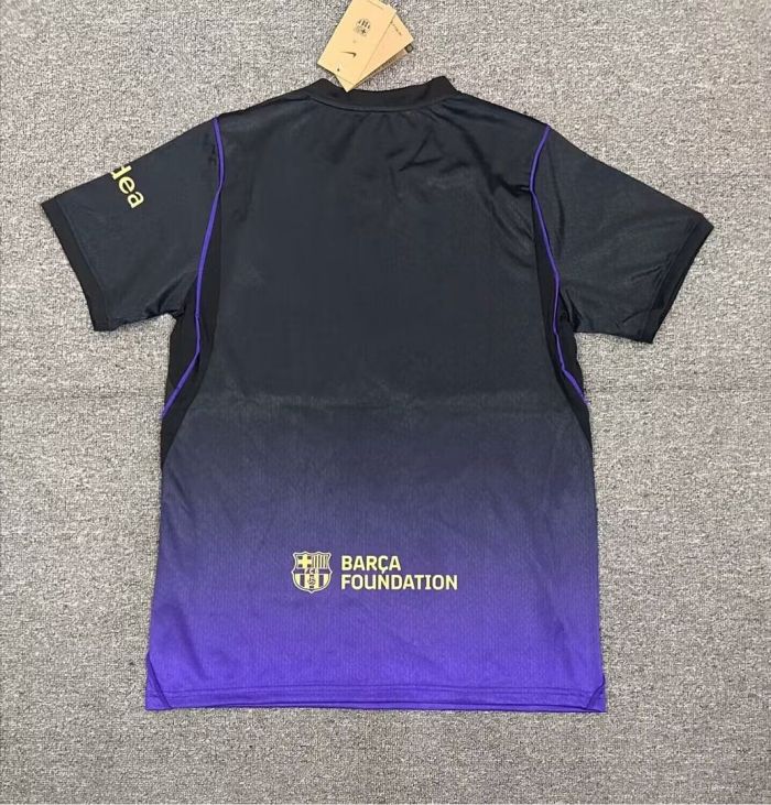 Barca Camisetas de Futbol Fans Version 2026-2027 Barcelona Away Purple Soccer Jersey