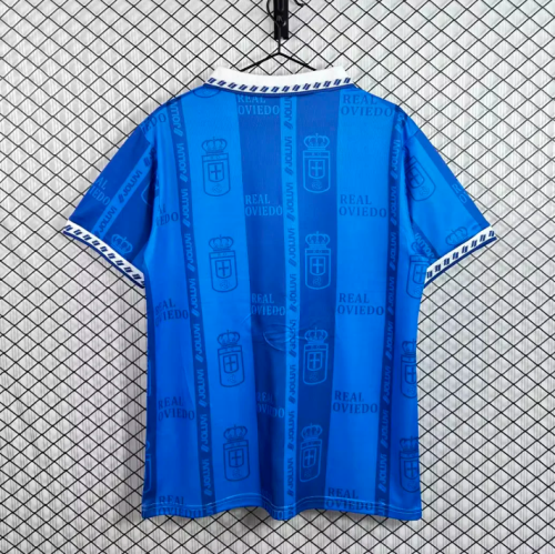 Retro Jersey 1997-1998 Real Oviedo Home Soccer Jersey Vintage Football Shirt