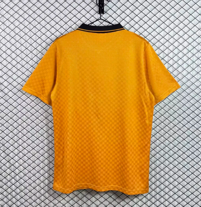 Retro Jersey 1990-1991 Wolves Jersey Wolverhampton Wanderers Home Football Shirt Soccer Jersey