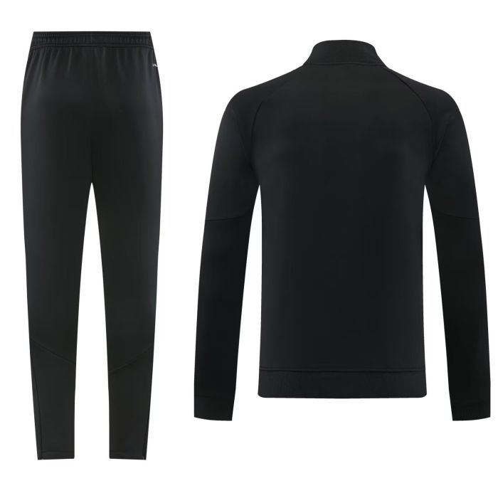 2026-2027 AJ27 Black Soccer Training Sweater and Pants Football Kit