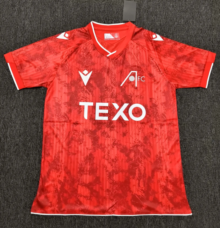 Fans Version 2026-2027 Aberdeen Home Soccer Jersey Football Shirt