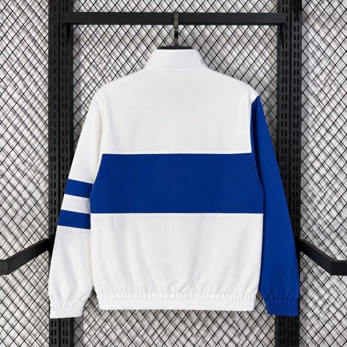 2026-2027 Chelsea White/Blue Soccer Windbreaker Jacket Football Jacket
