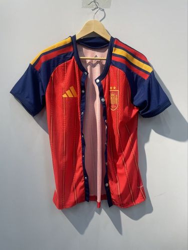 with 2 Stars 2026 Spain Home USpack Baseball Jersey MLB Shirt