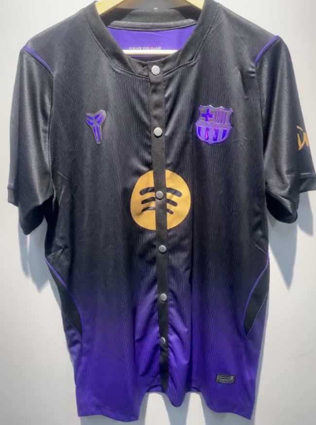 2026-2027 Barcelona Purple USpack Baseball Jersey MLB Shirt