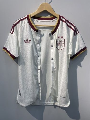 with 2 Stars 2026 Spain Away USpack Baseball Jersey MLB Shirt