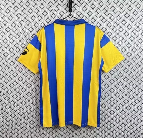 Retro Jersey 1986-1987 Club Atlético Rosario Central Home Soccer Jersey Vintage Football Shirt