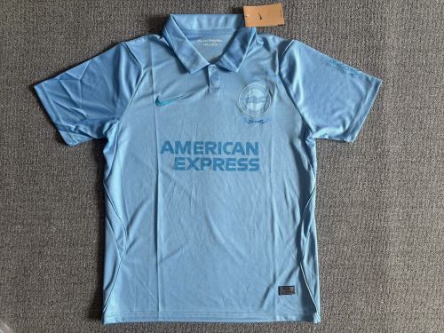 Fan Version 2026-2027 Brighton & Hove Albion Third Away Sky Blue Soccer Jersey Football Shirt