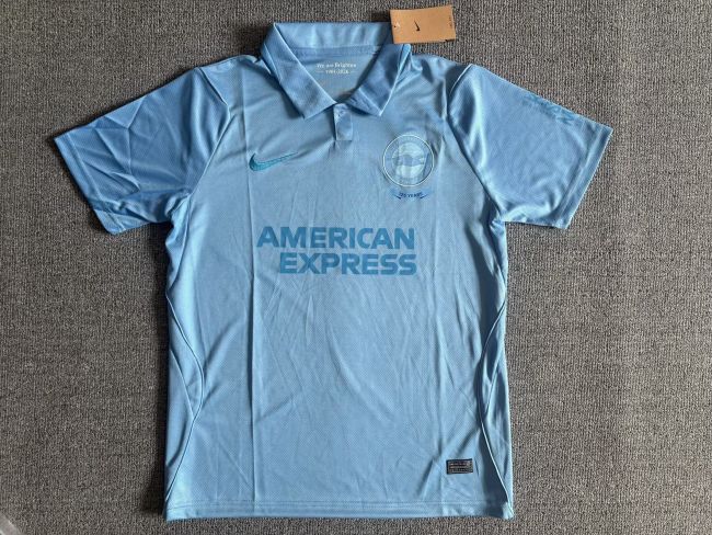 Fan Version 2026-2027 Brighton & Hove Albion Third Away Sky Blue Soccer Jersey Football Shirt