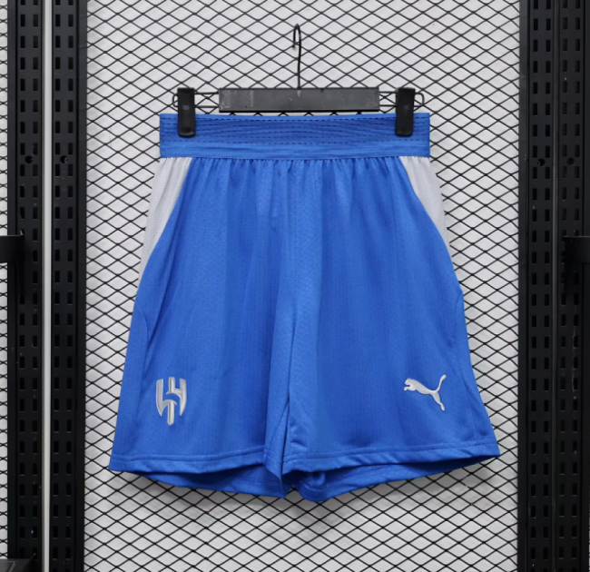 Player Version 2026-2027 Alhilal Home Soccer Shorts Football Shorts