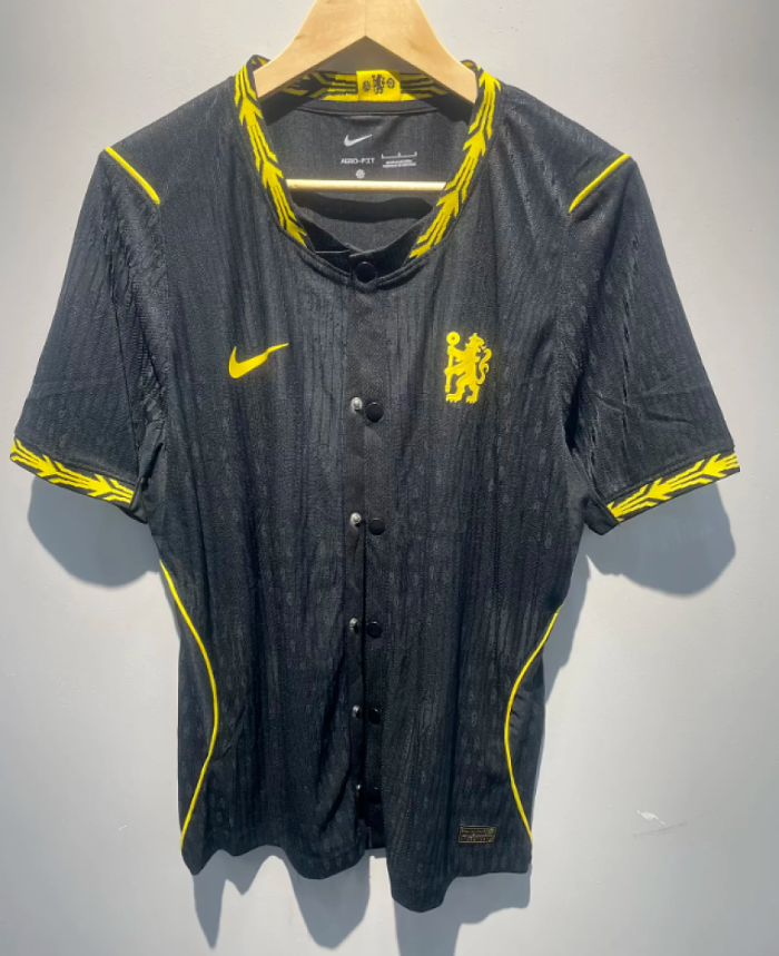 2026-2027 Chelsea Black MLB Jersey Baseball Shirt