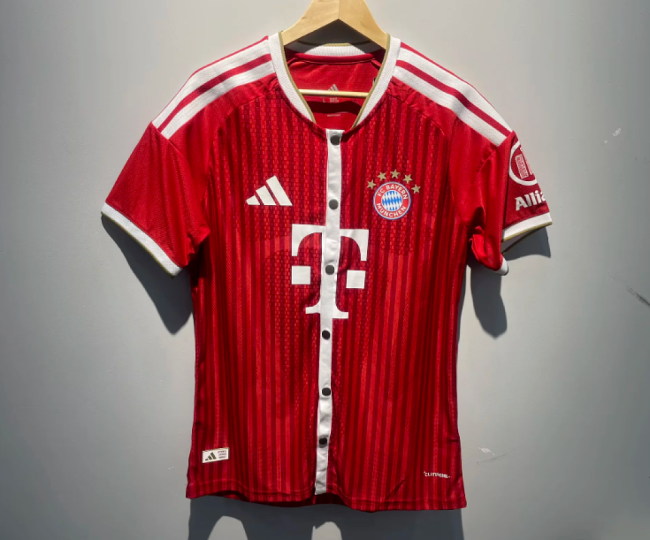 Fan Version 2026-2027 Bayern Munich Home MLB Jersey Baseball Shirt