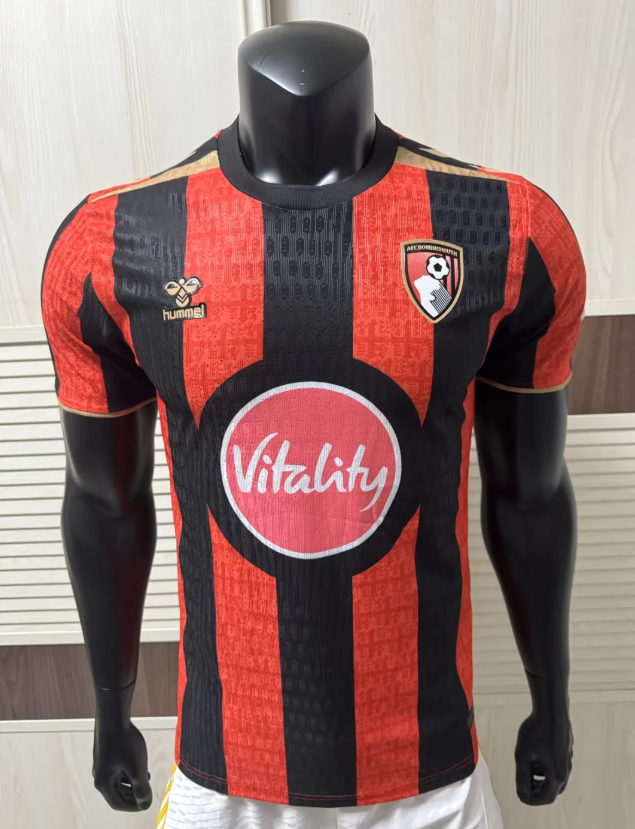 Player Version 2026-2027 AFC Bournemouth Home Soccer Jersey Football Shirt