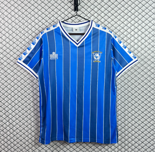 Retro Jersey 1985-1987 Cardiff City Home Soccer Jersey Vintage Football Shirt