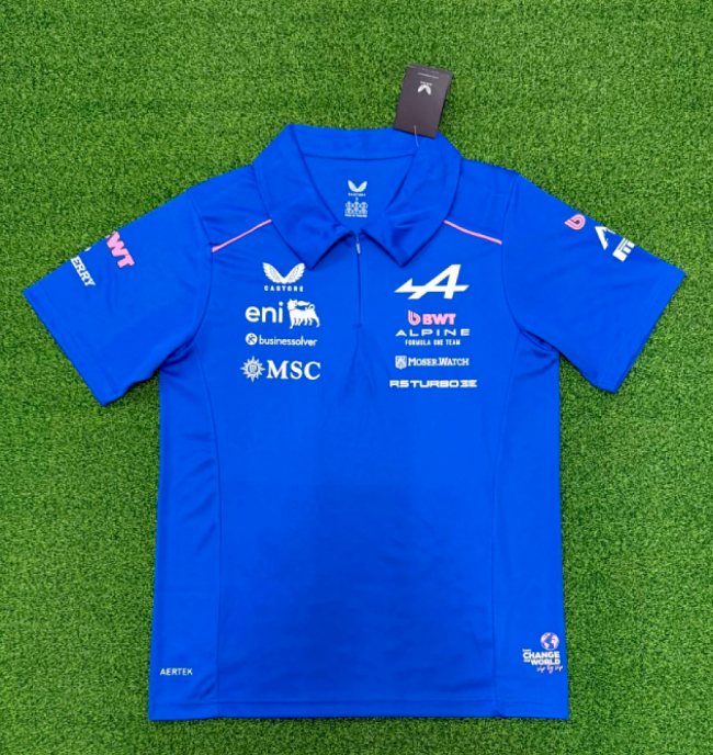 Alpine 2026-2027 Blue Racing Jersey Polo