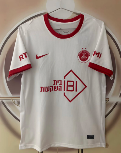 Fans Version 2026-2027 Hapoel Tel Aviv Away White Soccer Jersey Football Shirt