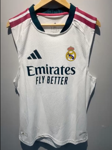 Fans Version 2026-2027 Real Madrid Home Soccer Training Vest Real Football Shirt